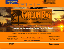 Tablet Screenshot of cancunbayamigos.com
